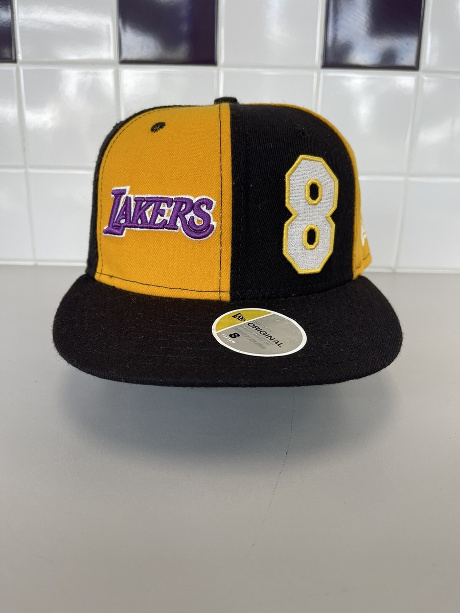 New Era Kobe Bean Bryant 8 24 Fitted Hat Size 8 Los Angeles Lakers