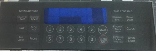 GE WB27X21183 Range Touch Control Panel AZ111370 | BKV652 PN:222D7244P001