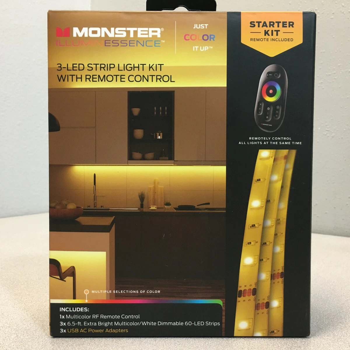 Monster 3 led strip mood light deals