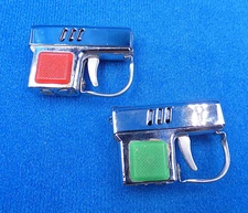 2 ~ Vintage Miniature Pistol Gun Cigarette Lighters
