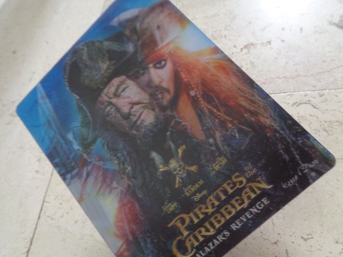 Pirates of the Caribbean 5 Dead Men Tell No Tales 3D Filmarena Blu-ray SteelBook - Picture 22 of 24