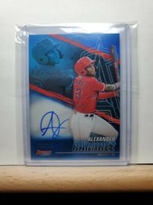 2021 Bowmans Best Alexander Ramirez Best of 2021 BLUE REFRACTOR 108/150 #B21-AR
