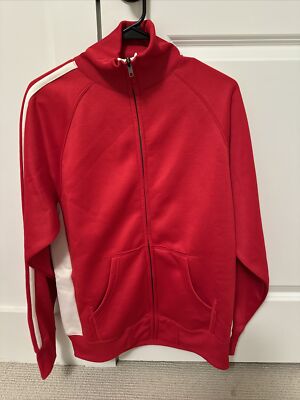 J America MEN'S Medium Full Zip Jacket ''CLEAN URNEX SQUAD  Logo on back