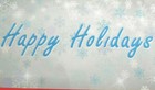 Christmas Snowman Winter Plastic Wall Mural 30"x60" w