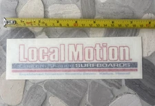 1 Vintage Local Motion Sticker