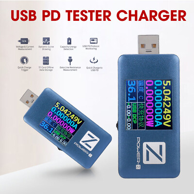 USB PD Tester POWER-Z Charger Power Bank Detector Power Voltage Current Meter