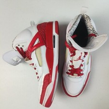 Jordan NikeID Men's Retro Sneakers 2012 Style 532513-993 Size 13 White/Red Snake