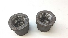 Anvil 1" x 3/4" FPT Black Malleable Iron Reducing Coupling Pack Of 2