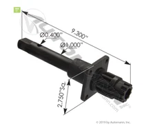 Automann 568.1048K Jost Landing Gear Crank Shaft Repair Kit B10285