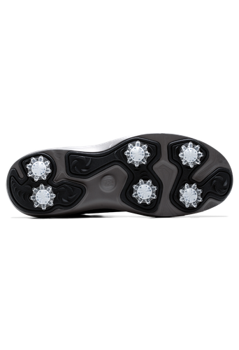Footjoy Women's eComfort Spiked Golf Shoe Black/Charcoal 98645 7M - Picture 2 of 3