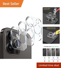 Protecteur d'Objectif en Verre Trempé 9H pour iPhone 12 Pro Max - Lot de 3