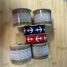 Mixed Ribbon Lot of 6 New, See Pictures For Styles And Manufacturer.