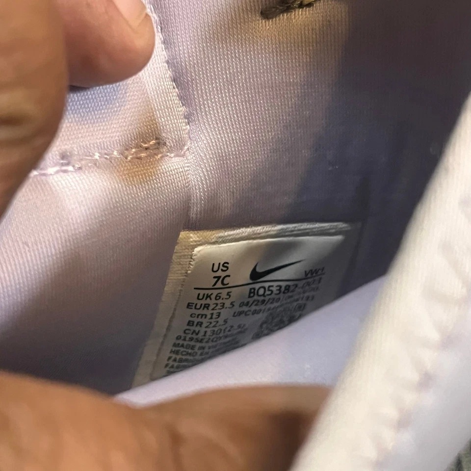 耐克 Binzie Girl 尺码 7C 雨雪靴 灰色 粉色 防水 冬季鞋  — 第 4/4 张图片