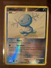 Pokémon Wooper Reverse Holo Secret Wonders 118/132 Common 60 HP 2007 on eBay