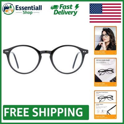 Fashionable Blue Light Blocking Glasses for Digital Eye Comfort - 48MM Lens