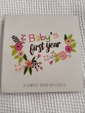 Baby Memory Book   First 5 Years Journal  Photo Album for Baby Little Artist