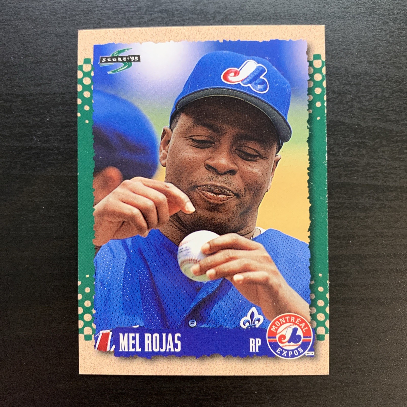 1995 Score Baseball Card Mel Rojas Montreal Expos #488