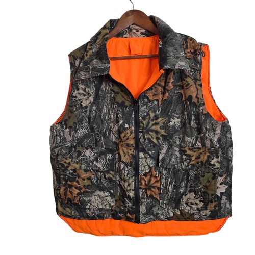 Northwest Territory Herren Wende Jagd Weste Camouflage Large Orange L