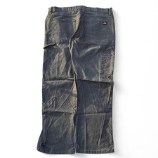 VTG Y2K Workwear Carpenter Style Dickies Work Dark Grey Wide Leg Pants