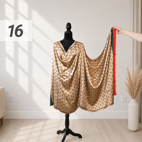 Oversized Silky Feel Scarf / Beach Shawl – 51 x 70 Inches (30 x 178 cm Headscarf