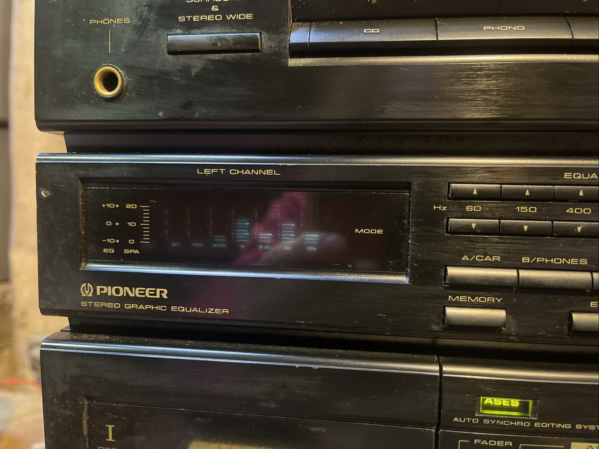 Pioneer DC-Z92 Stereo Cassette Tape Deck Amplifier PD-Z72T CD