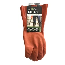 Showa 620L-09.RT Orange PVC Indoor/Outdoor Unisex Gloves Large (Pack of 12)