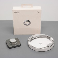 Oura Ring 4 Smart Activity Tracker Size 12 - Silver JZ90-54217-12