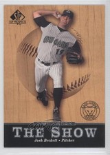 2001 SP Top Prospects The Show Josh Beckett #S12 0d2