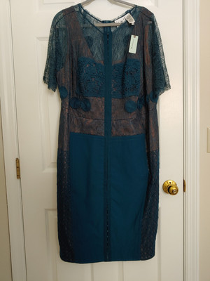 byron lars carissima sheath dress grey NWT Byron Lars Carissima Sheath Dress Size 00Petite D21