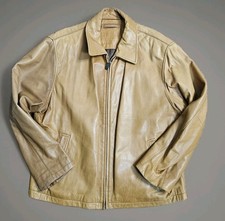 Roundtree & Yorke XL Lambskin Leather Bomber ...