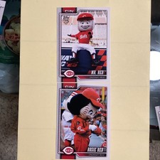 2026 Topps Celebration Series 1 Mascot - Rosie Red & Mr Red Cincinnati Reds MLB