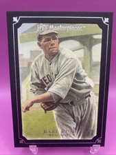 2007 Upper Deck Masterpieces Babe Ruth #22 Black Border /99 Red Sox
