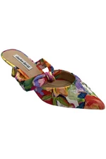 Charles David Women's Alan Slip-On Mule Heel Pink Multi