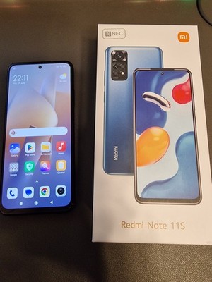 Xiaomi Redmi Note 11S in Graphite Gray mit 6GB RAM und 128 GB Flashspeicher