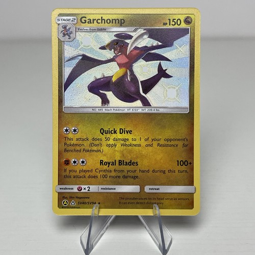 Pokemon Card: 2019 Hidden Fates Garchomp SV40/SV94 Shiny Vault MINT