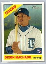 Dixon Machado 2015 Topps Heritage Detroit Tigers #570 RC