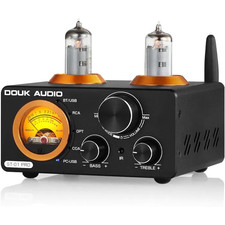 Amplificateur Hi-Fi ST-01 Pro 200W Bluetooth 5.0 VU-mètre Tubes USB DAC Optique