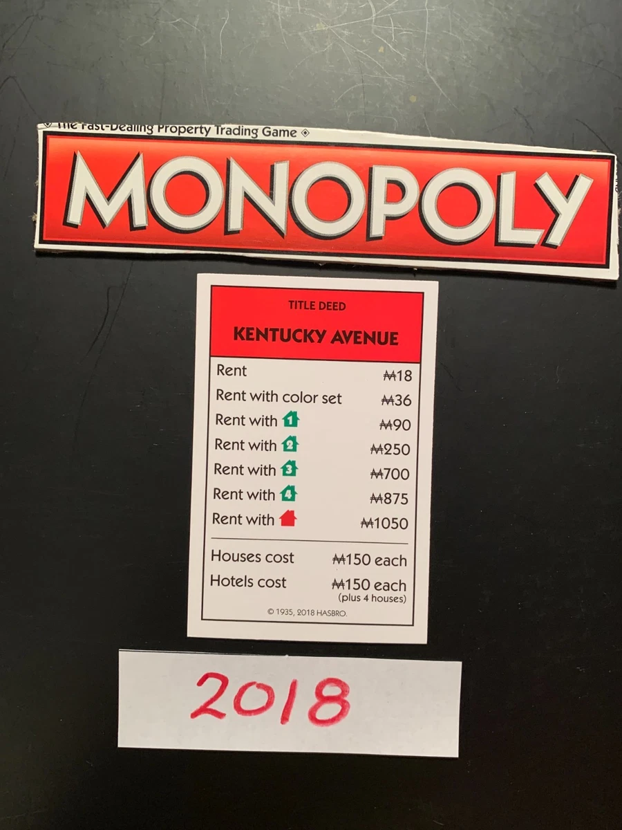 Preços baixos em Jogo de tabuleiro Monopoly Vermelho partes e
