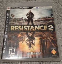 Resistance 2 PlayStation 3 PS3 Complete CIB Not For Resale Variant