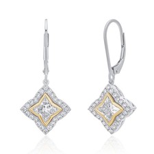 Drop Dangle Womens Earring 925 Sterling Silve...