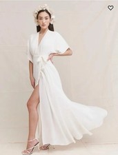 Reformation Winslow Maxi Dress In Ivory Women White S