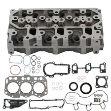 New Complete Cylinder Head & Full Gasket Set For Yanmar 3TNV76 Komatsu PC22MR-3