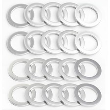 20pcs Transmission Fluid and Rear Differential Oil Drain Plug 18mm, 20mm