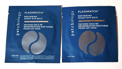 2 x Patchology FLASHPATCH Restoring Night Eye Gels Anti Aging 1 Pair BRAND NEW