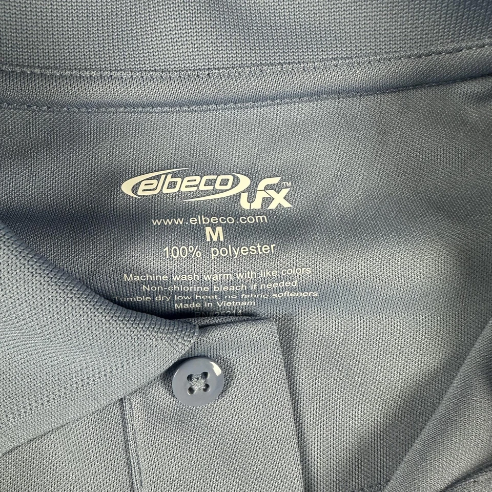 Polo Elbeco Ufx Para Hombres Medio Azul Claro Manga Larga Uniforme Táctico K5143 Foto 3 de 4