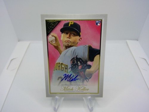 2019 Topps Gallery Mitch Keller Rookie Auto Pittsburgh Pirates #35