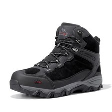 Men's Waterproof Hiking Boots Outdoor Mid Trekking Lightweight Mountaineering...