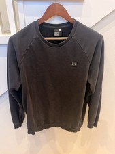 Under Armour Mens Crewneck Sweatshirt Large Charcoal Gray Pullover Logo
