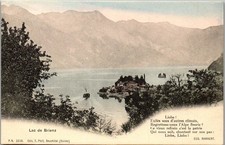 SWITZERLAND LAKE BRIENZ old postcard [GIT-4271]