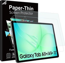 2 Pack Paper Screen Protector for Samsung Galaxy Tab A11 /A9 , Anti Glare